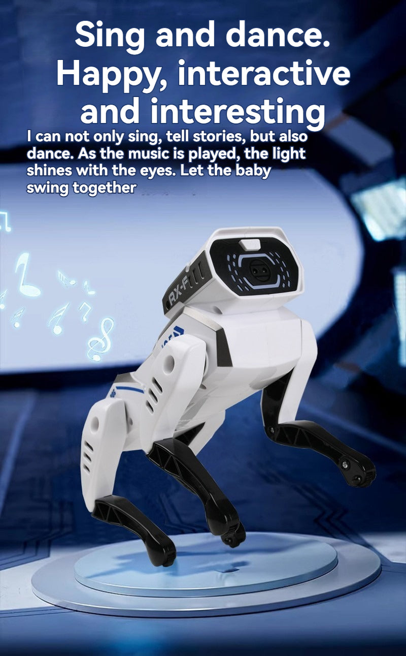 Chien robot de simulation