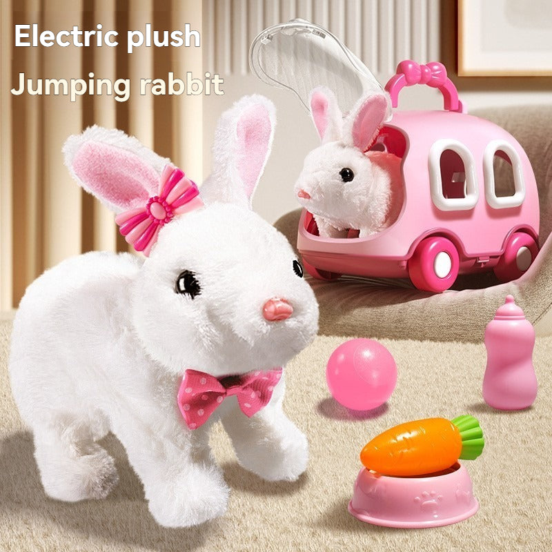 Simulated rabbit plush toy