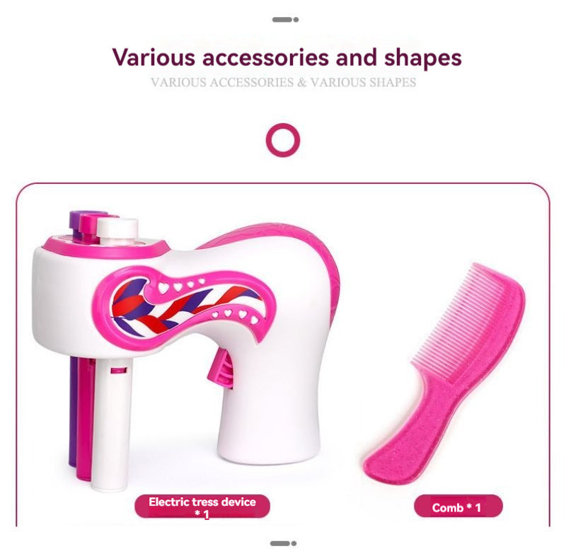 Jouets familiaux pour enfants avec cheveux attachés