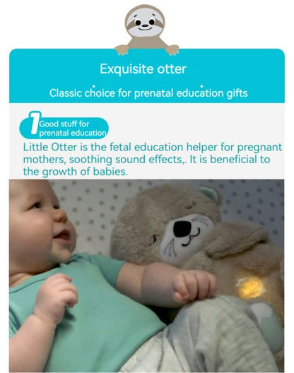 Soothing Sleeping Otter Doll