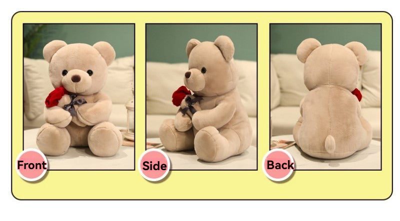 Bébé Ours avec Rose