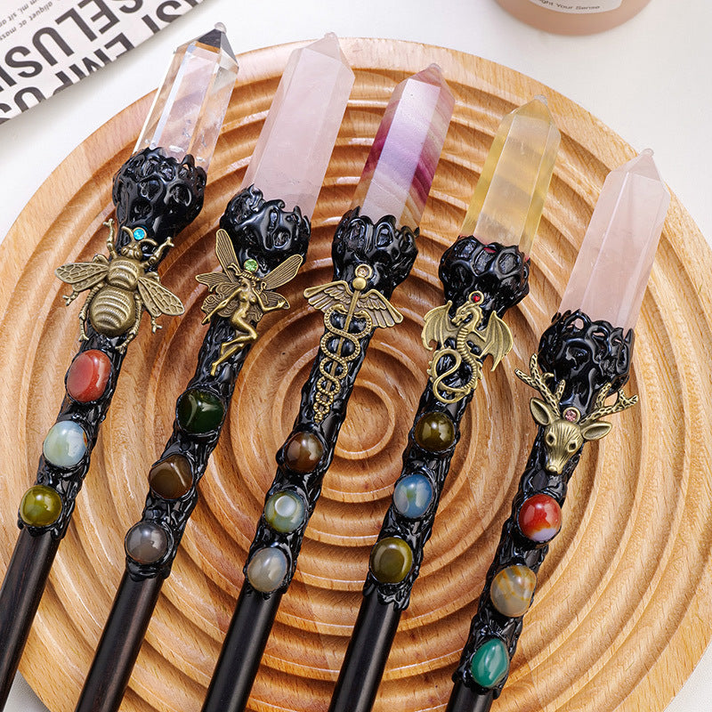 Crystal Pillar Magic Wand