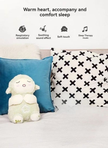 Poupée en peluche bébé Dudu, petit agneau, Cloak Man