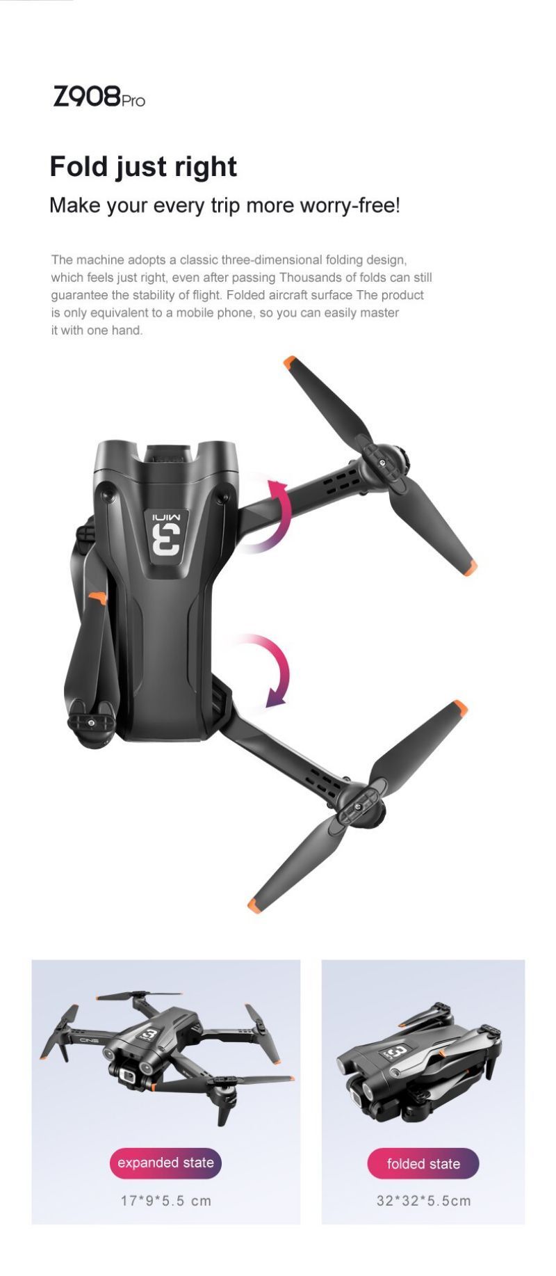 Professional drone pro.