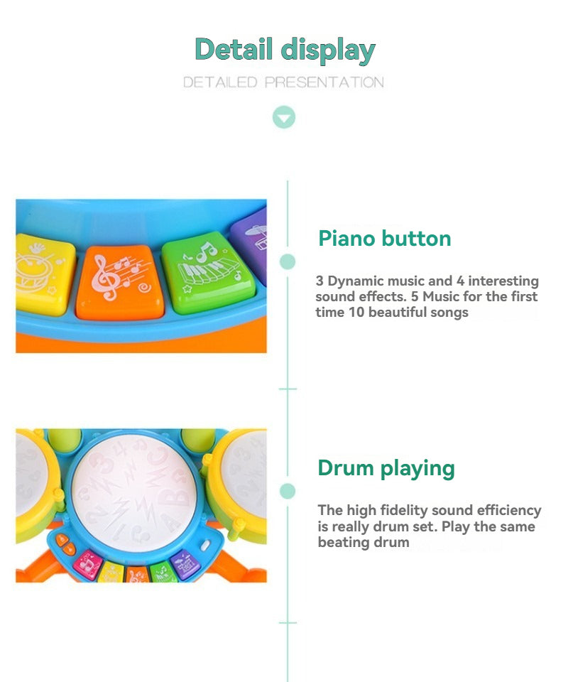 Ensemble de batterie pour enfants