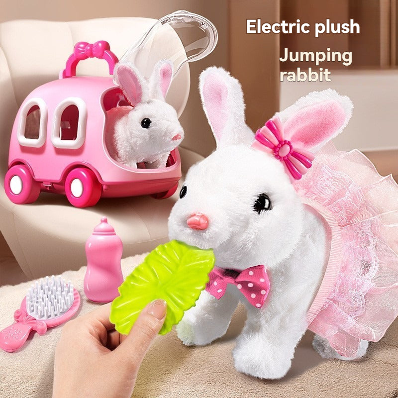 Simulated rabbit plush toy