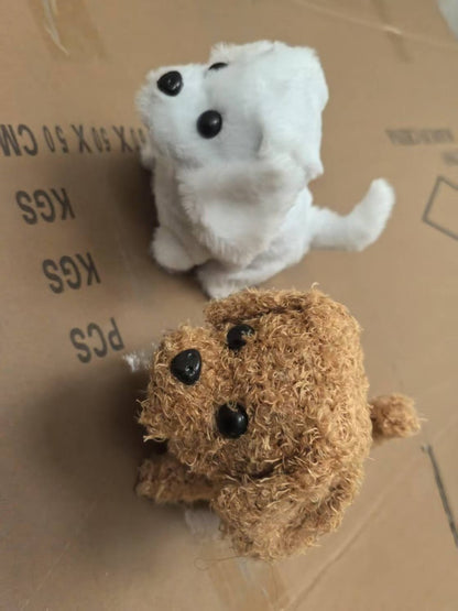 chien robot en peluche