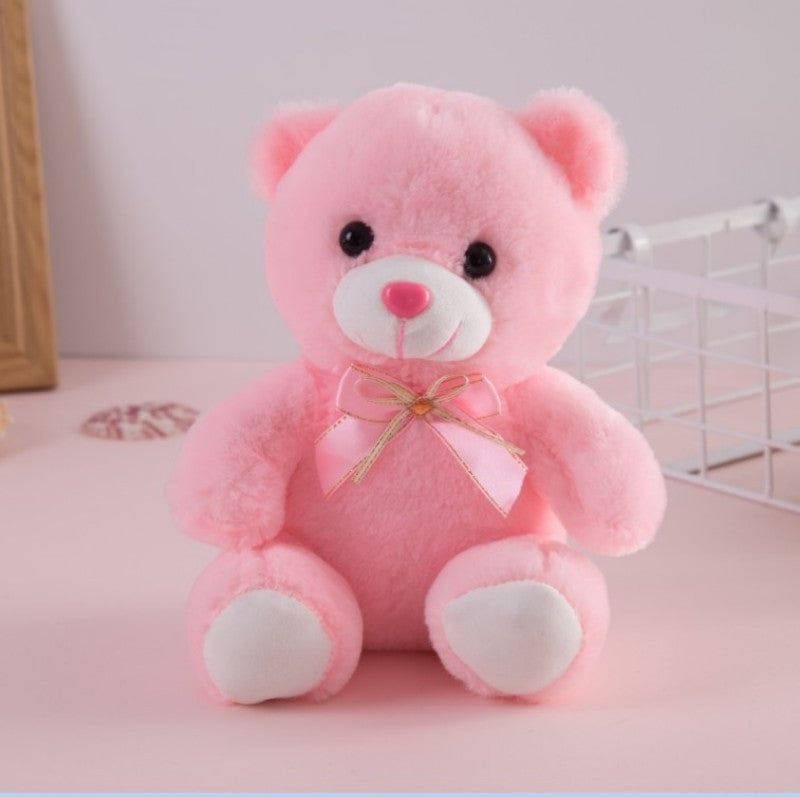 Ours en peluche lumineux coloré