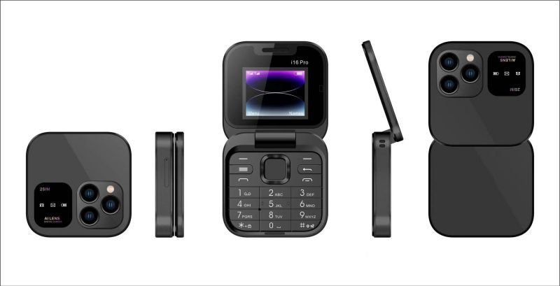 Téléphone portable à clapet pour enfants
