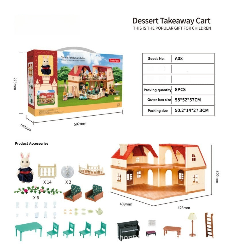 Maison de jeu miniature
