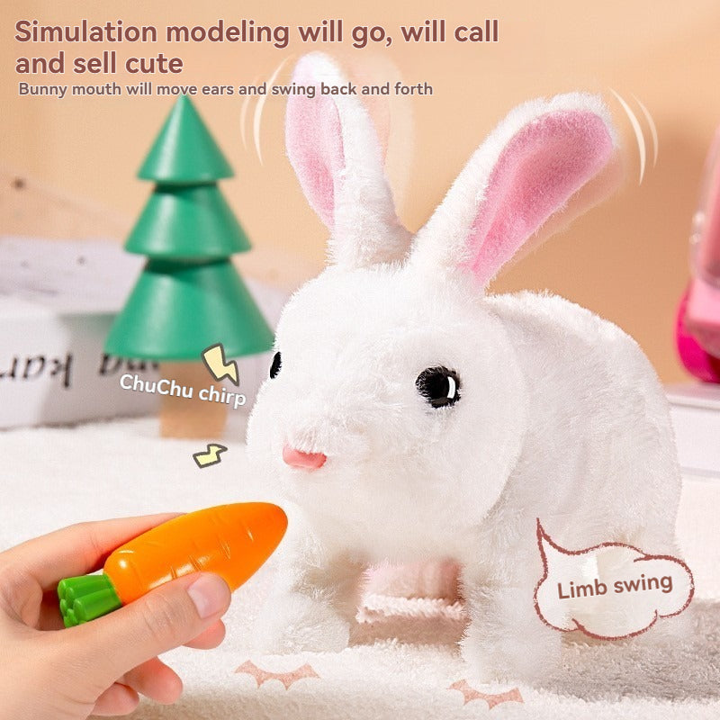 Simulated rabbit plush toy