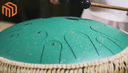 Tambour à langue à percussion
