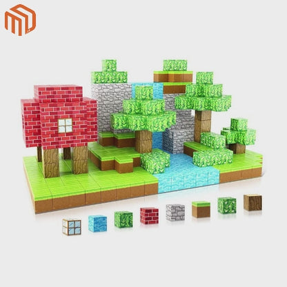 Blocs magnétiques transfrontalier mon monde (Minecraft)